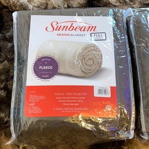 Heated Blanket Fleece By Sunbeam